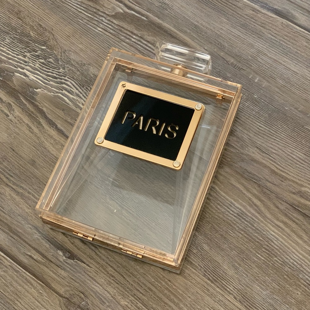 Paris perfume purse Crossbody